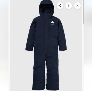 Kids Navy Ski Overalls